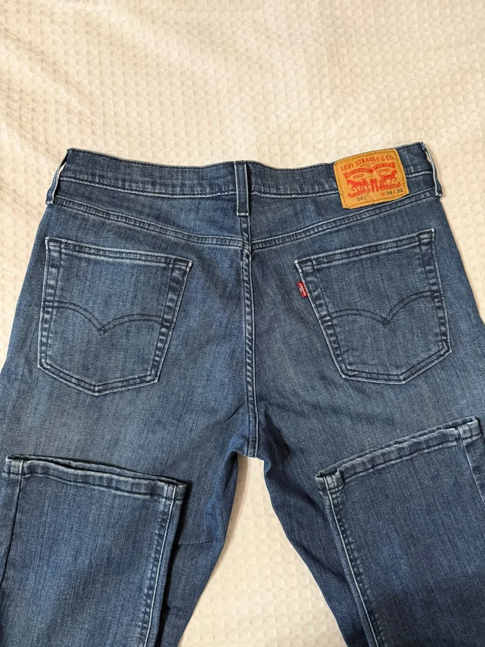 Levi's Men's 541 Medium-Dark Blue Athletic Fit Jeans